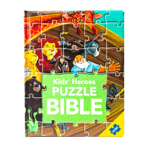 Kids Heroes Puzzle Bible