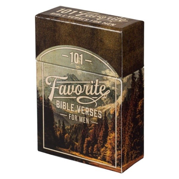 101 Favorite Bible Verses For Men Boxed Cards - Image 2
