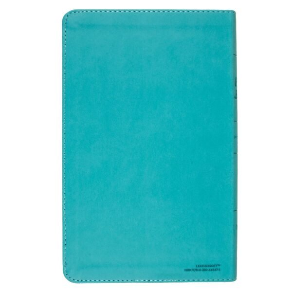 NIV Faux Leather Value Thinline Bible Teal Comfort Print - Image 6