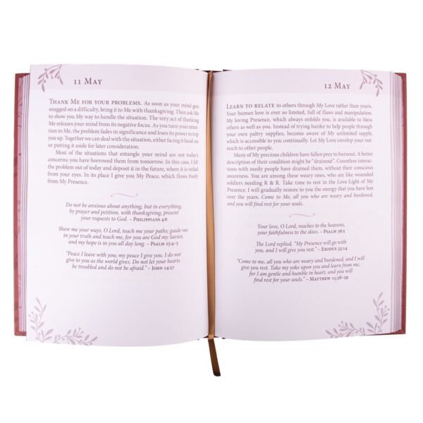 Jesus Calling: Enjoying Peace In His Presence Large Print (Hardcover) - Image 6