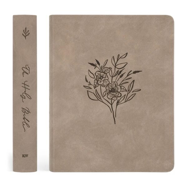 KJV Large Print Notetaking Bible: Marlo Theme