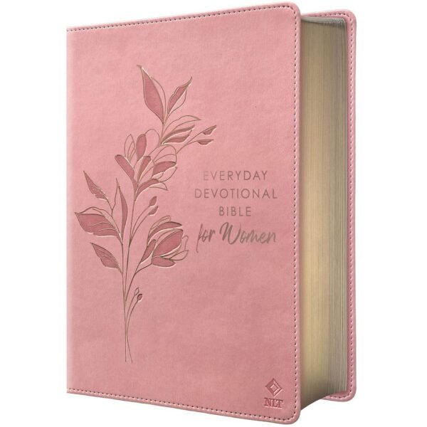 :NLT Pink Flexcover Faux Leather Everyday Devotional Bible For Women - Image 5