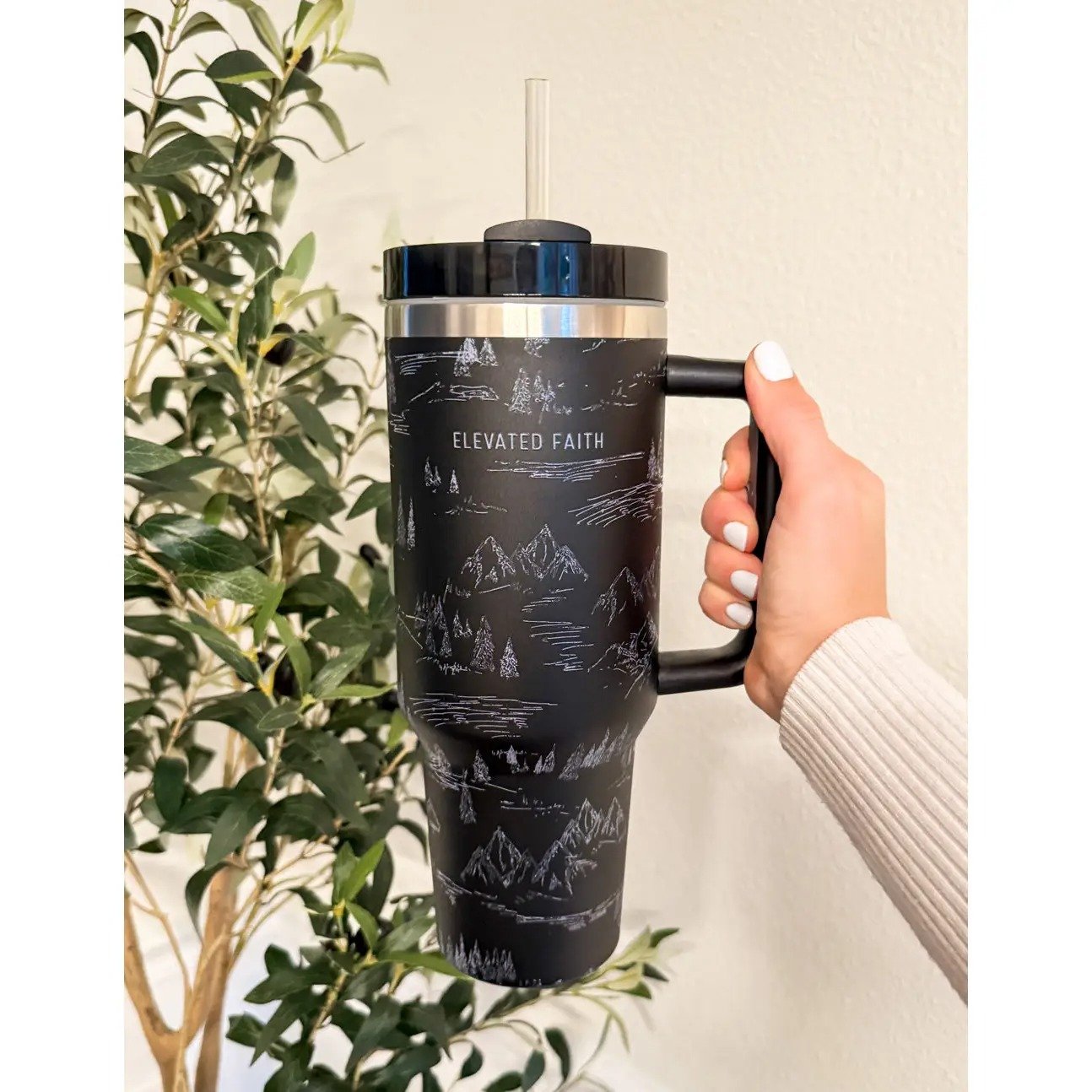 Mountainscape 40 oz Tumbler - Image 2
