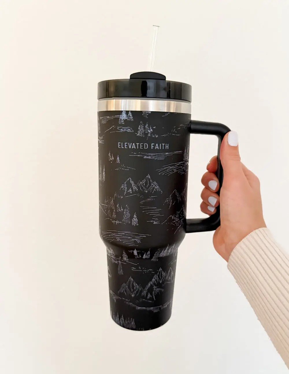 Mountainscape 40 oz Tumbler - Image 3